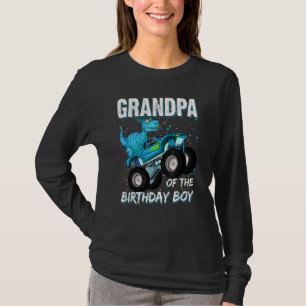 Farmor från födelsedagspojken Trex Dinosaur Monste T Shirt
