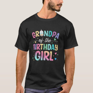 Farmor från födelsedagstjejen Boba Tea Party T Shirt