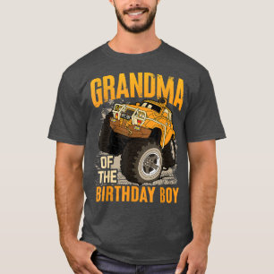 Farmor från födelsedagstjukaren Monster Lastbil fö T Shirt
