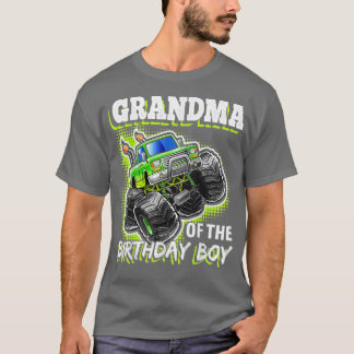 Farmor från födelsedagstjukaren Monster Lastbil fö T Shirt