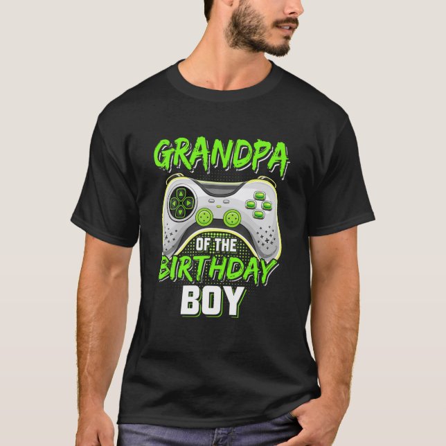Farmor från jakt på dagis-videokameran t shirt (Framsida)