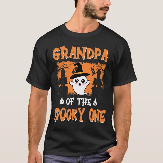 Farmor från "Spooky One", 1:a födelsedagen Hallowe T Shirt (Framsida)