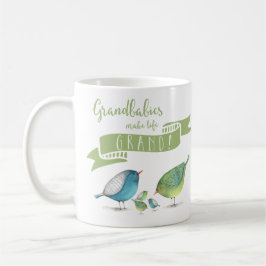 Farmor gör liv till GRAND Birds Kaffemugg