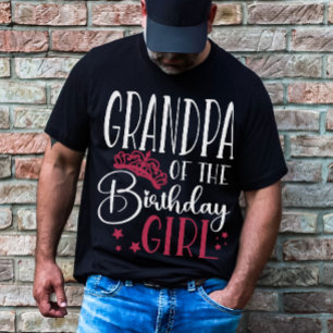 Farmor i Birthday Girl Anpassningsbar Family T Shirt
