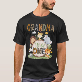 Farmor i Vilden 1:a födelsedagspojken Safari Lo T Shirt