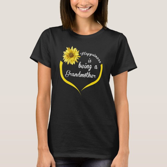 Farmor lycka är en mormor t shirt (Framsida)