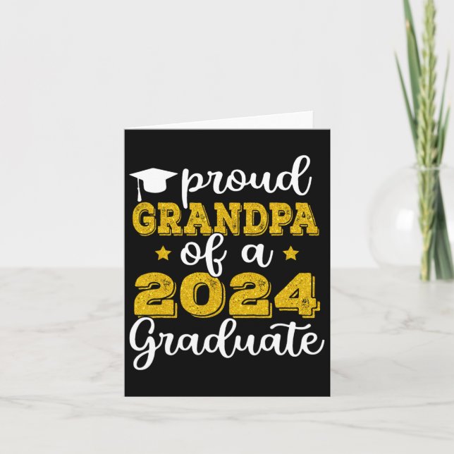 Farmor på 2024 Student Cl på 2024 Studenten Kort (Framsida)