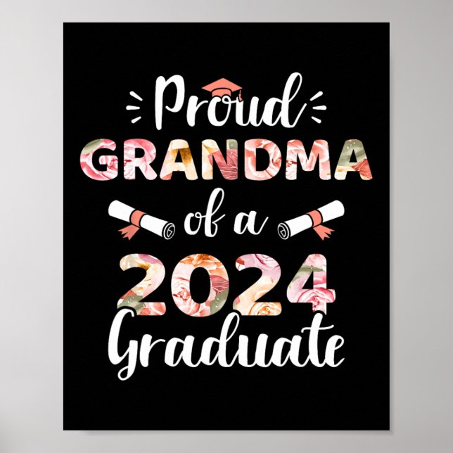 Farmor på 2024 Student för familjen Studenten Poster (Framsidan)