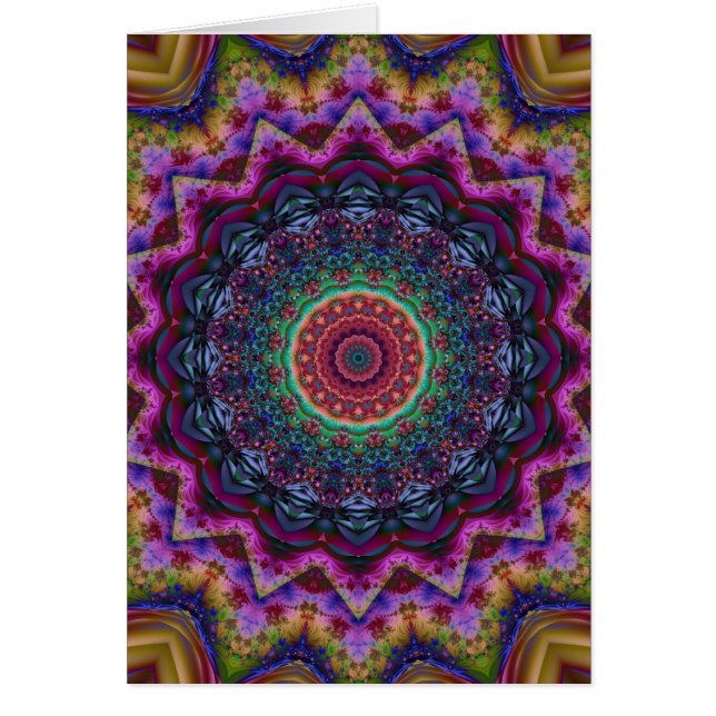 Farmor täcke hälsningskort (Framsidan)