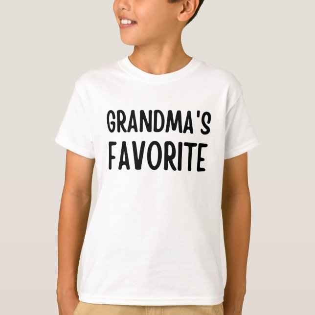 Farmors favoriter T-Shirt (Framsida)