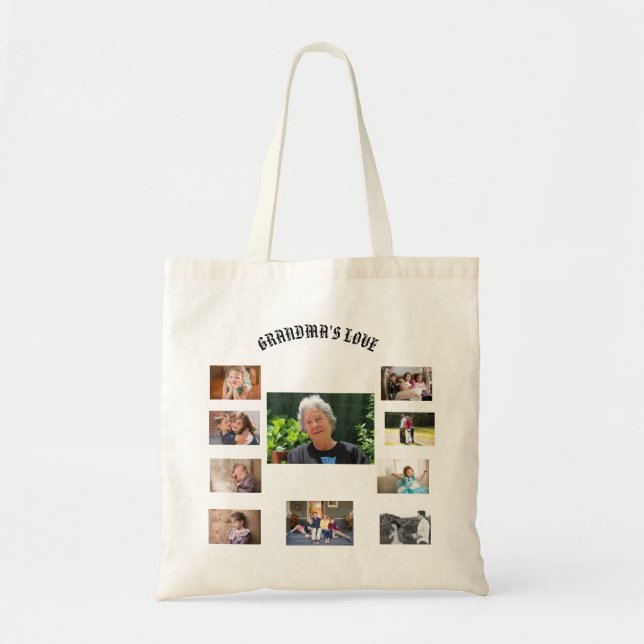 Farmors Kärlek Large Tote Bag Tygkasse (Framsidan)
