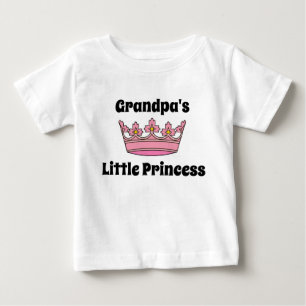Farmors lilla prinsessa rosa tiara t shirt