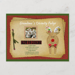 Farmors molekylscertifikat (Divinity Fudge RECIPE Vykort