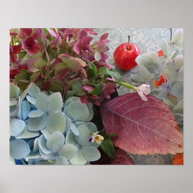 FARMphemera.com "Hydrangeas" poster (Framsidan)