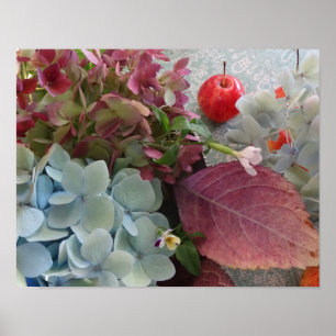 FARMphemera.com "vanlig hortensia" affisch
