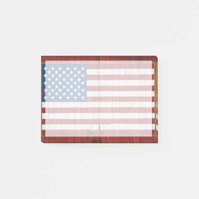 Farms | American Flag Barn Mural Post-it Block (Framsida)
