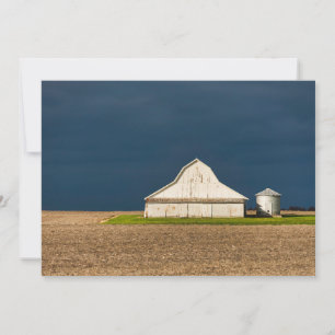 Farms White Barn & Silo Tack Kort