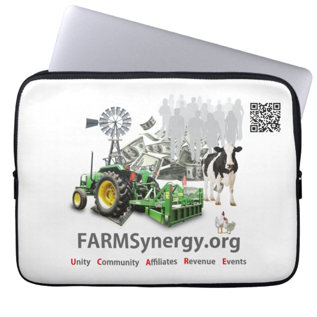 FARMSynergy - Laptop sleeve 13 tum (Framsidan)