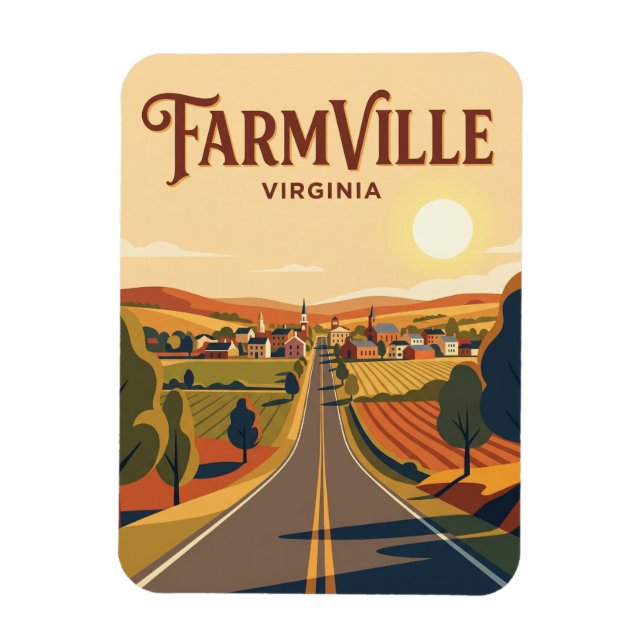 Farmville USA Magnet (Vertikal)