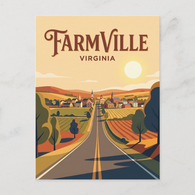 Farmville USA Vykort (Framsida)