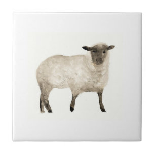 Farmyard art Boskap Kakelplatta