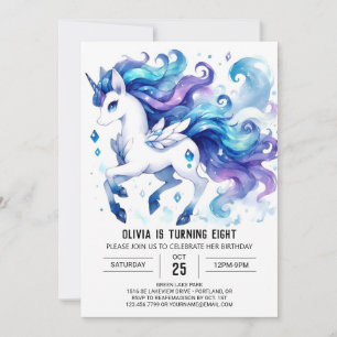 Farmyard Children Horse Birthday Inbjudningar