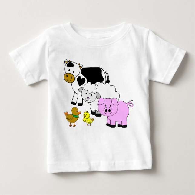 Farmyard Friends T Shirt (Framsida)