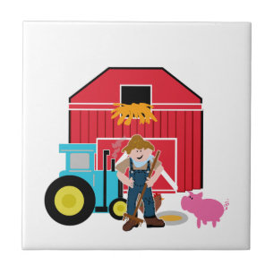 Farmyard Kakelplatta