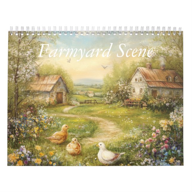 Farmyard Scene Kalender (Omslag)