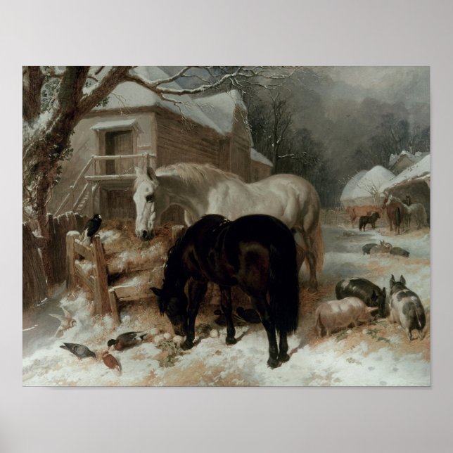 Farmyard Scene Poster (Framsidan)