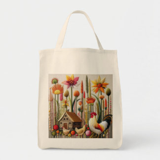 Farmyard, Shopping bag, Tote Tygkasse