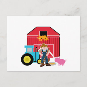 Farmyard Vykort
