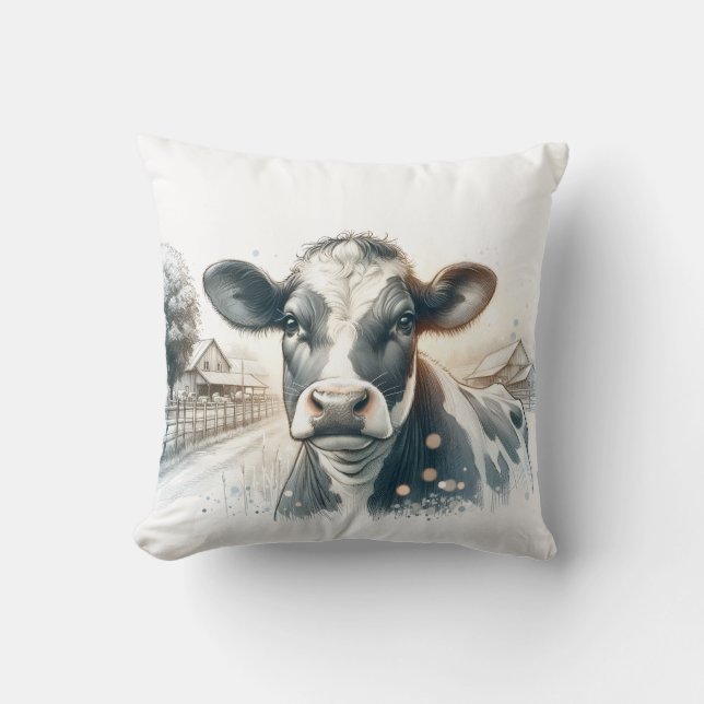 Farmyard Whispers Kudde (Framsida)