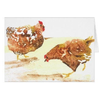 Farmyardkycklingar OBS Kort