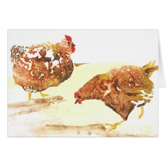 Farmyardkycklingar OBS Kort (Framsidan Horizontal)