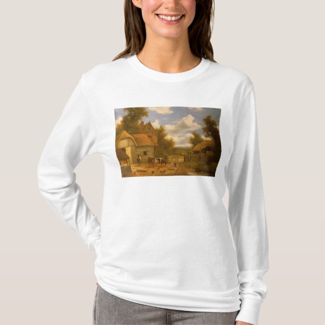 Farmyardplats T-shirt (Framsida)