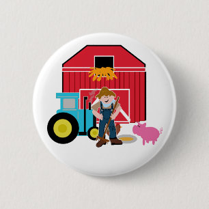 FarmyardTshirts och gåvor Knapp