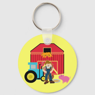 FarmyardTshirts och gåvor Nyckelring