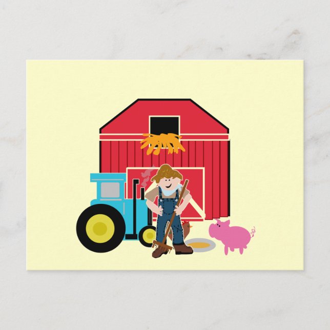 FarmyardTshirts och gåvor Vykort (Framsida)