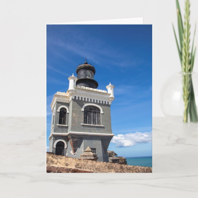 Faro Lighthouse Kort (Framsida)