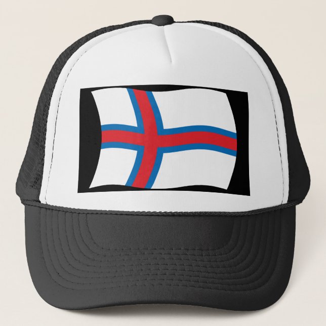 Färöarna Flagg Hatt Keps (Framsida)