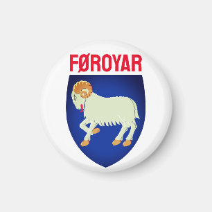 Färöarna jackar om arm (DANMARK) Magnet