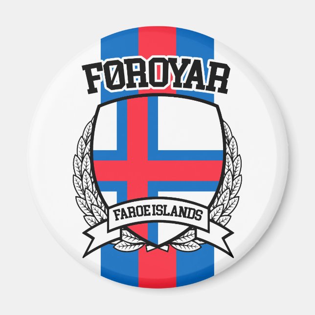 Färöarna Magnet (Framsidan)