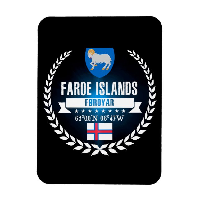 Färöarna Magnet (Vertikal)