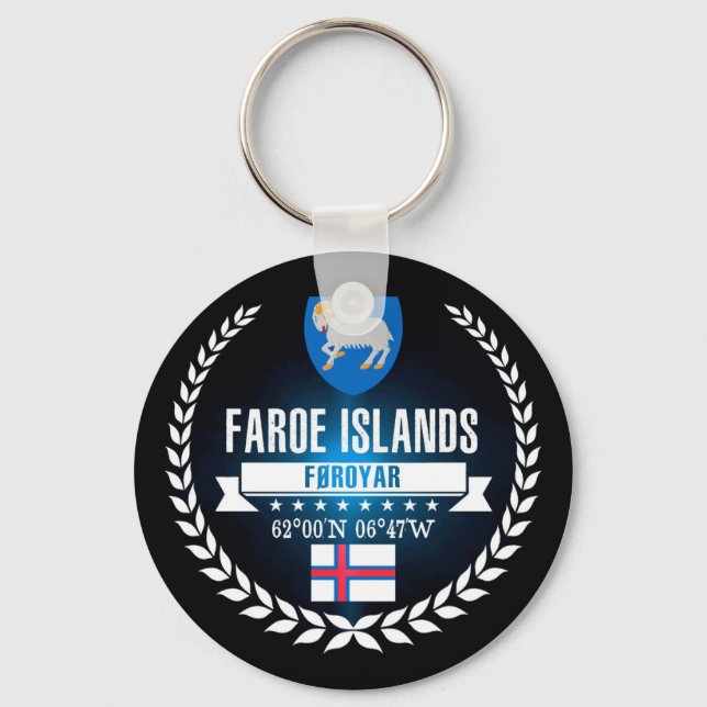Färöarna Nyckelring (Framsida)