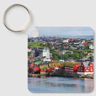 Färöarna (Torshavn) Nyckelring