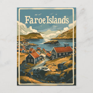 Färöarna Vykort