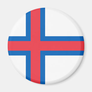 Färöarnas flagga magnet