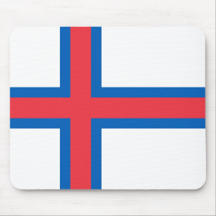 Färöarnas flagga musmatta