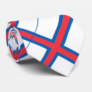 Färöarnas flagga slips